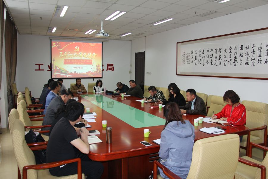 市工信局召开“不忘初心 、牢记使命”主题教育征求意见座谈会-1