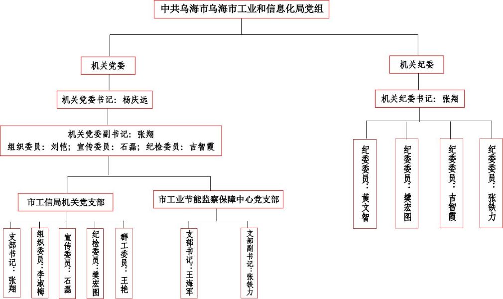 党组架构图